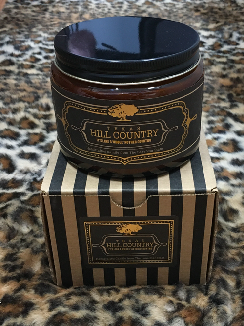 Jackson Vaughn “HILL COUNTRY” Candle (It’s Like A Whole ‘Nother Country)