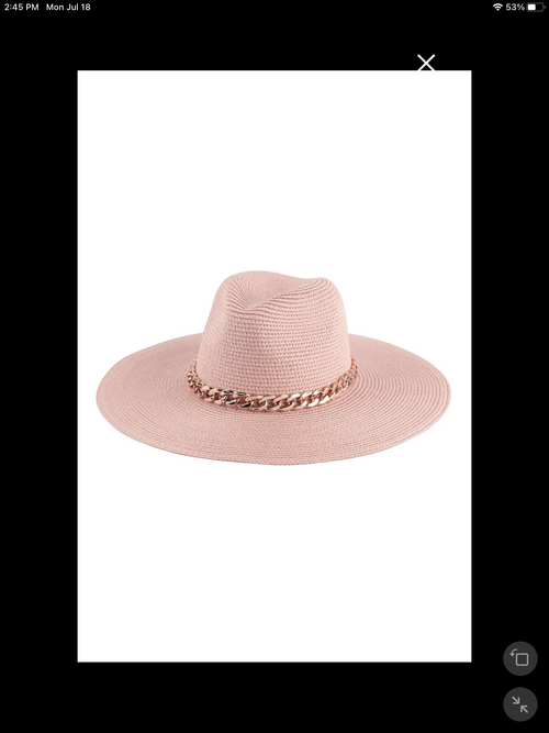 Panama Brim Summer Hat