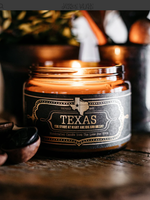 Jackson Vaughn  “TEXAS” Candle (The Stars At Night Are Big And Bright)