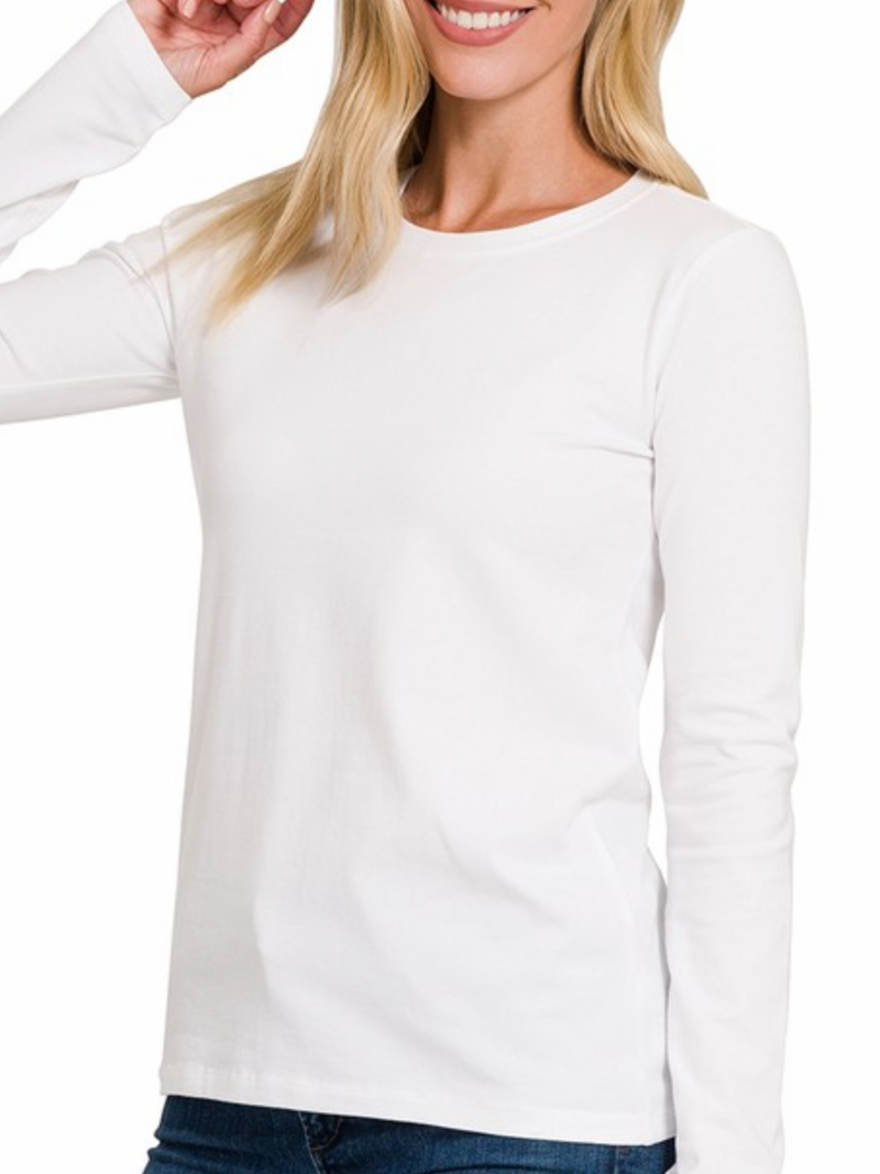 Crew Neck Layering Shirt