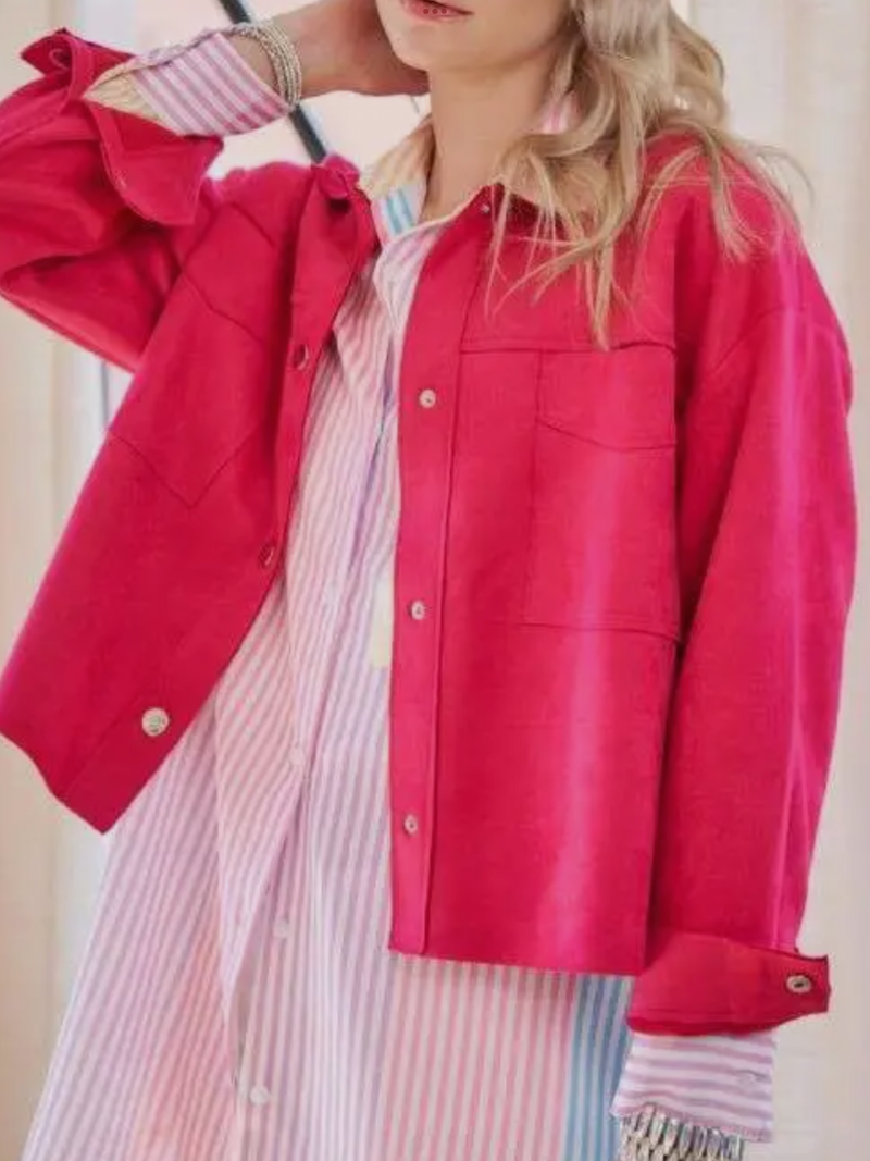 Magenta Jacket/Top