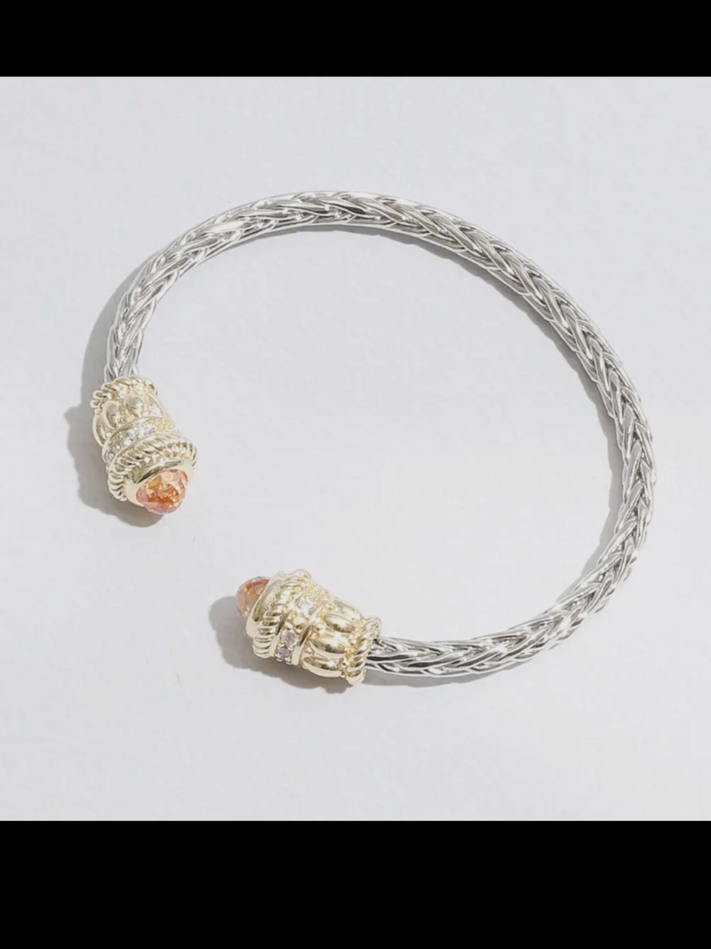 CZ Amber  Cuff