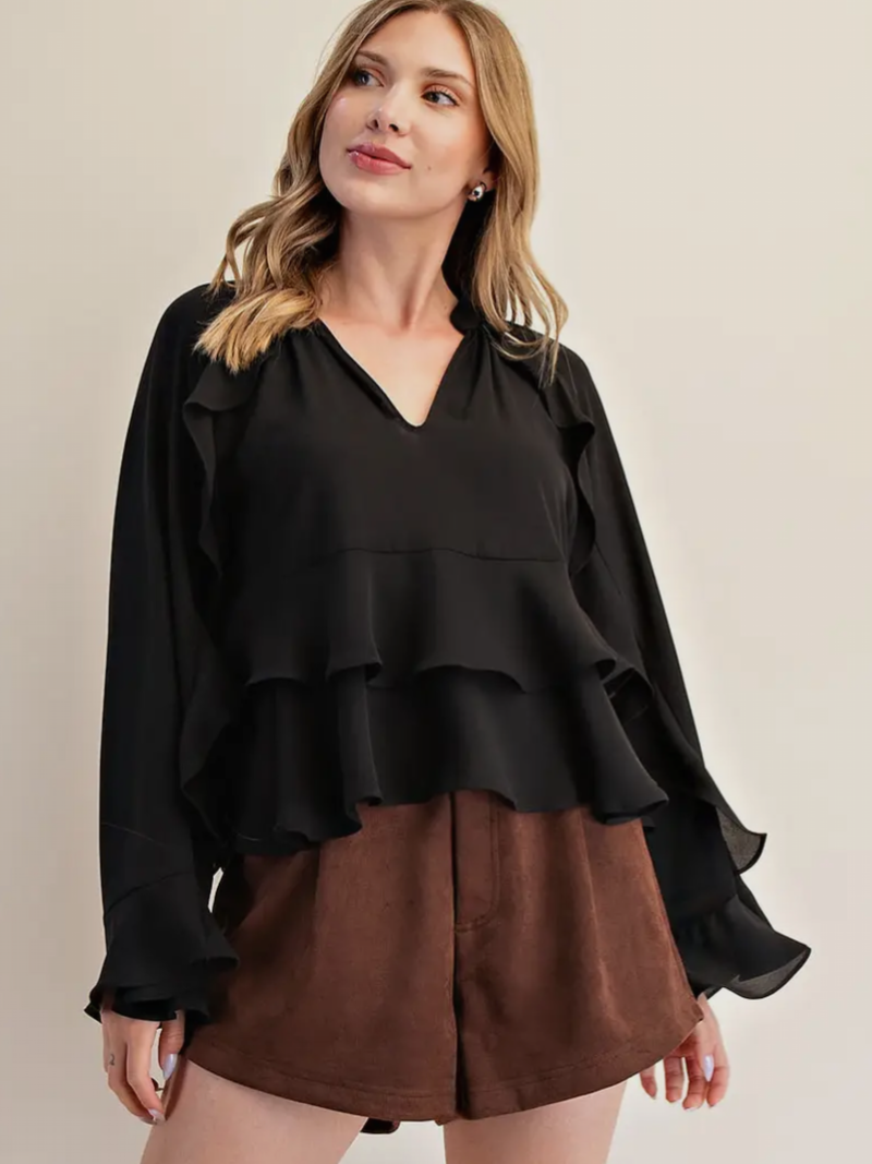 Chic Ruffle top