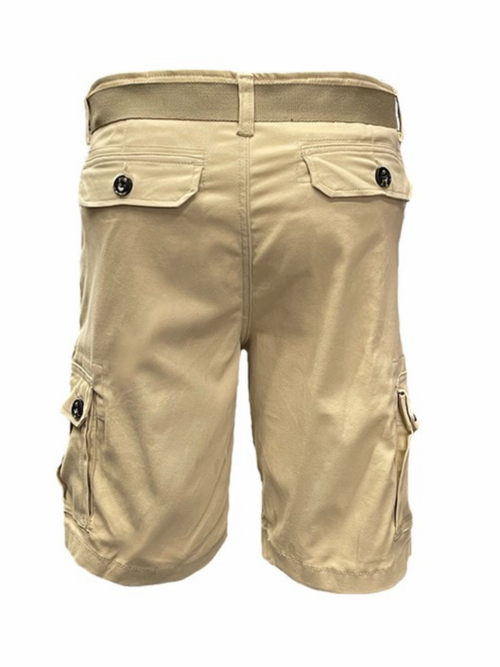 Mens Khaki Cargo Shorts